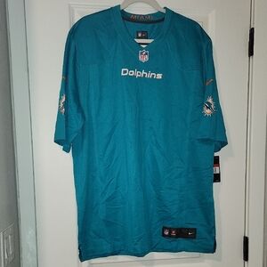Nike Miami Dolphins On Field Teal Jersey